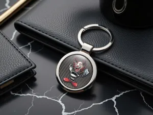 Keyrings Custom Cool Tag Metallic Pro